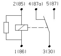 Relais, Arbeitsstrom Relais, Arbeitsstrom