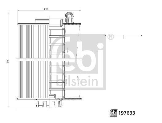 197633 FEBI BILSTEIN olajszűrő