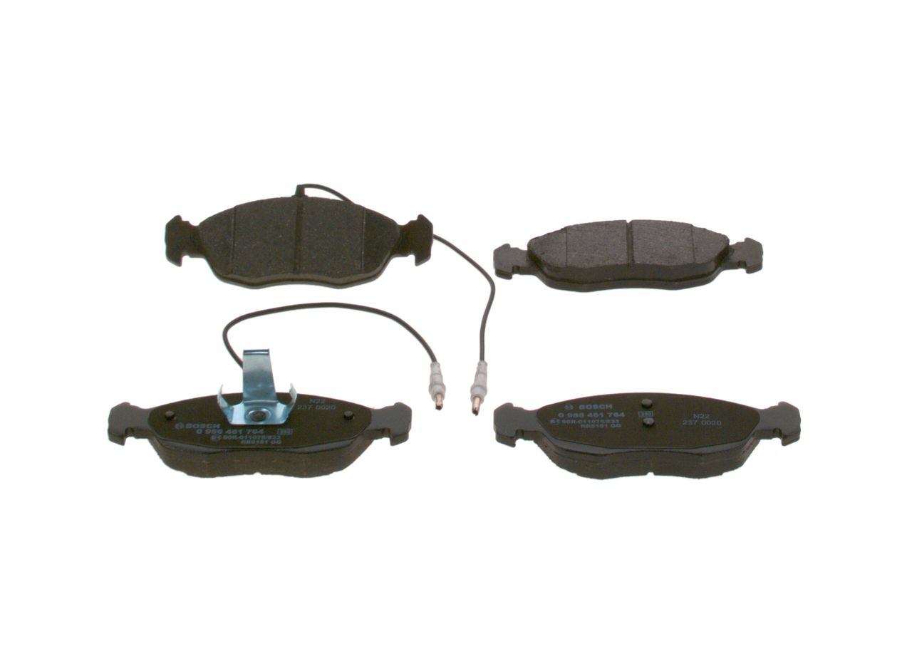 Brake Pad Set, disc brake 0 986 461 764