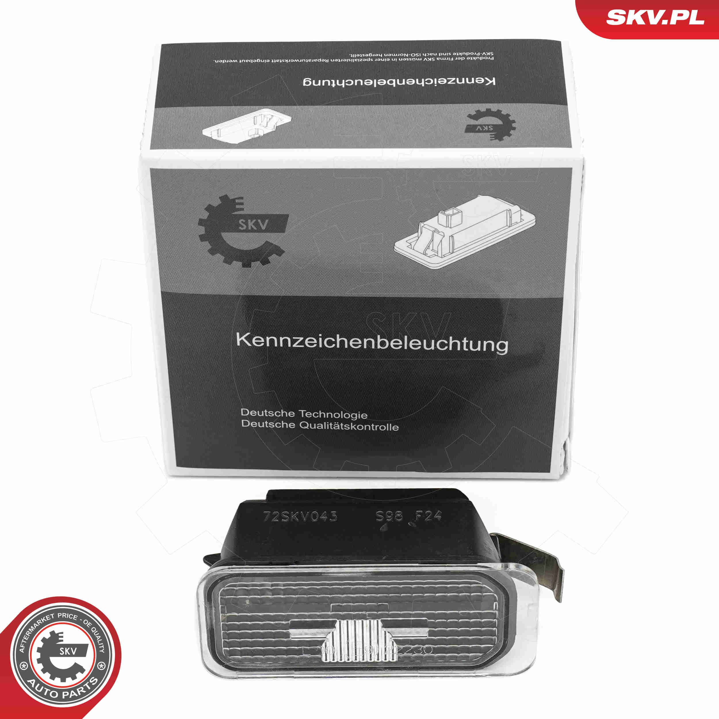 ESEN SKV 72SKV043 - Kennzeichenleuchte