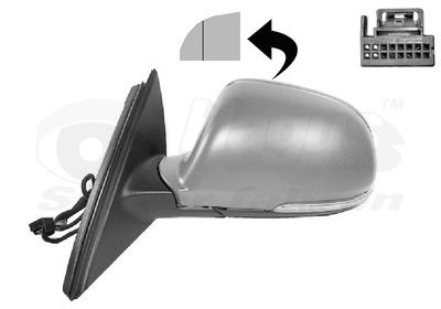 VAN WEZEL 7636817 - Au&szlig;enspiegel * HAGUS *