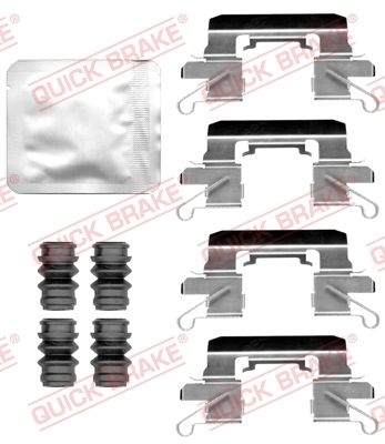 QUICK BRAKE 109-0087 - Zubeh&ouml;rsatz, Scheibenbremsbelag