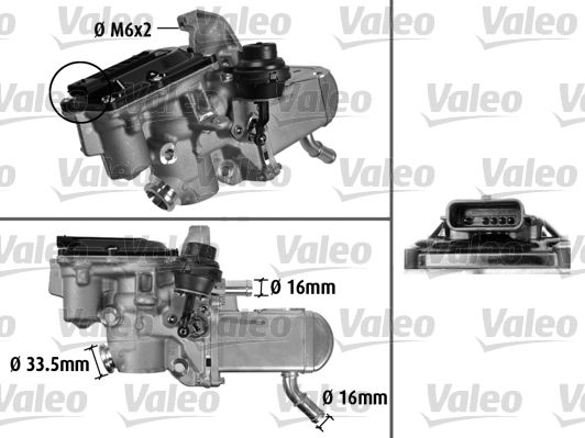 VANNE EGR RENA MEGANE 1,9 DCI