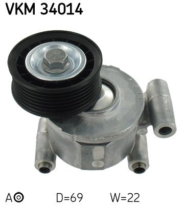 SKF VKM 34014 Belt Tensioner, V-ribbed belt
