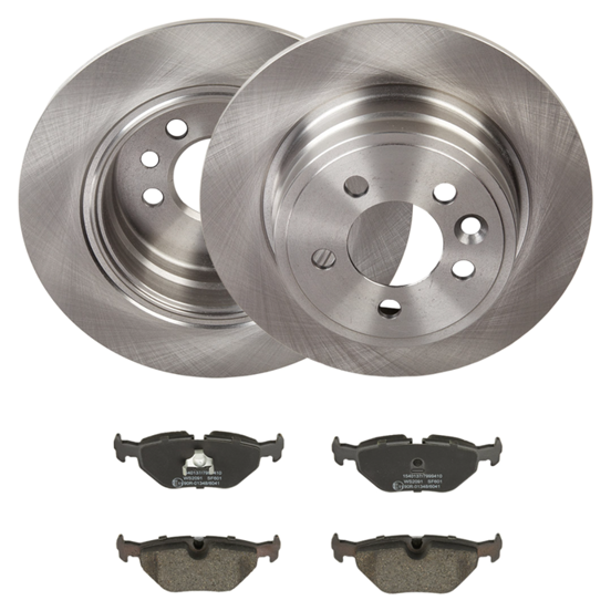 Remmenset, remschijf