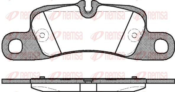 Brake Pad Set, disc brake 1379.00