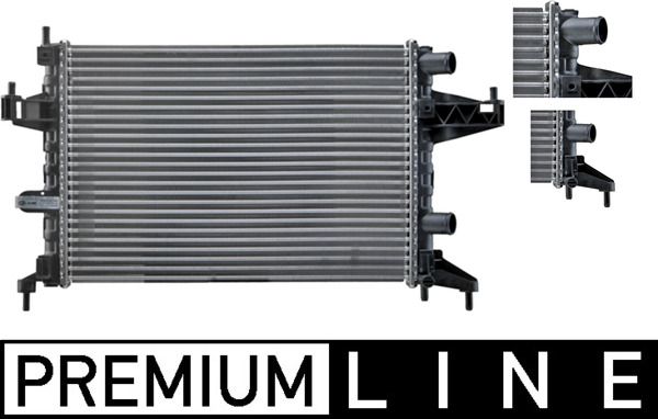 Radiador, refrigeración del motor