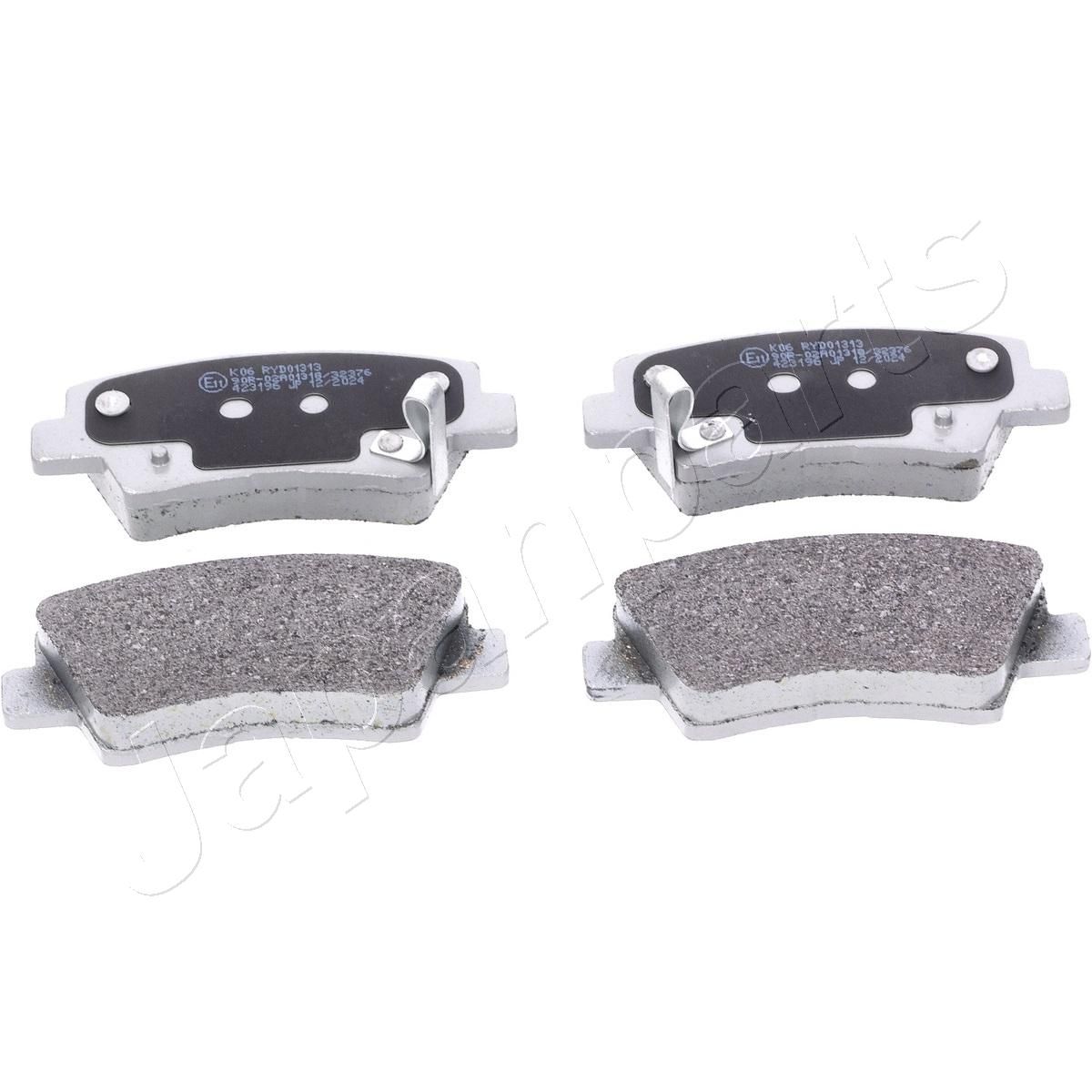 Bremsbelagsatz, Scheibenbremse