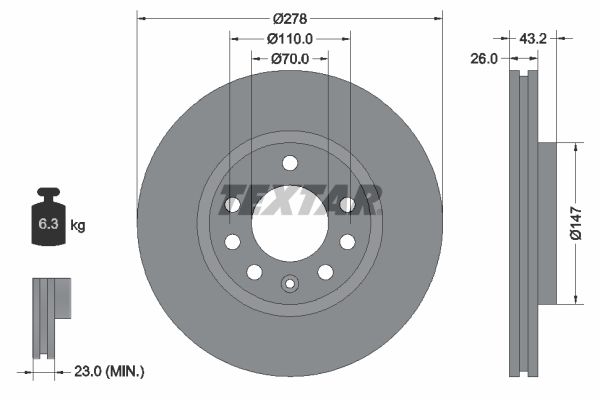 Brake Disc 92156400