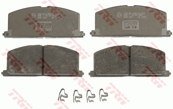 TRW DISC BRAKE PADS - TecDoc 1