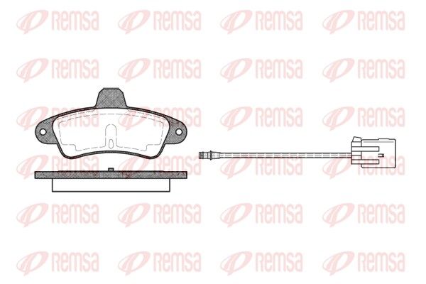 Premium Rear Brake Pad Set Premium Rear Brake Pad Set