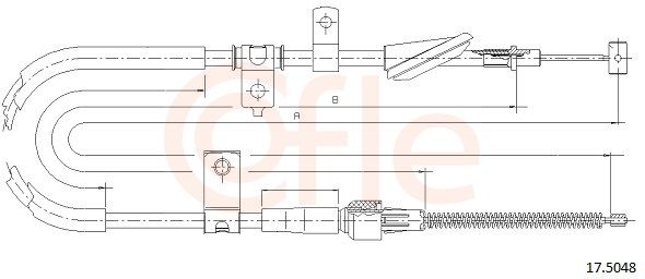 Seilzug, Feststellbremse
