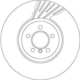 TRW BRAKE DISC - TecDoc Only