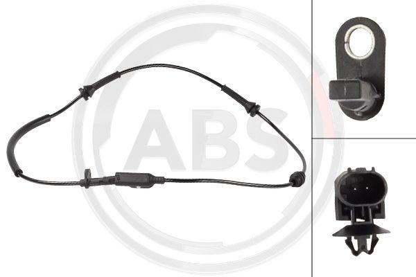 Sensor, Raddrehzahl Sensor, Raddrehzahl