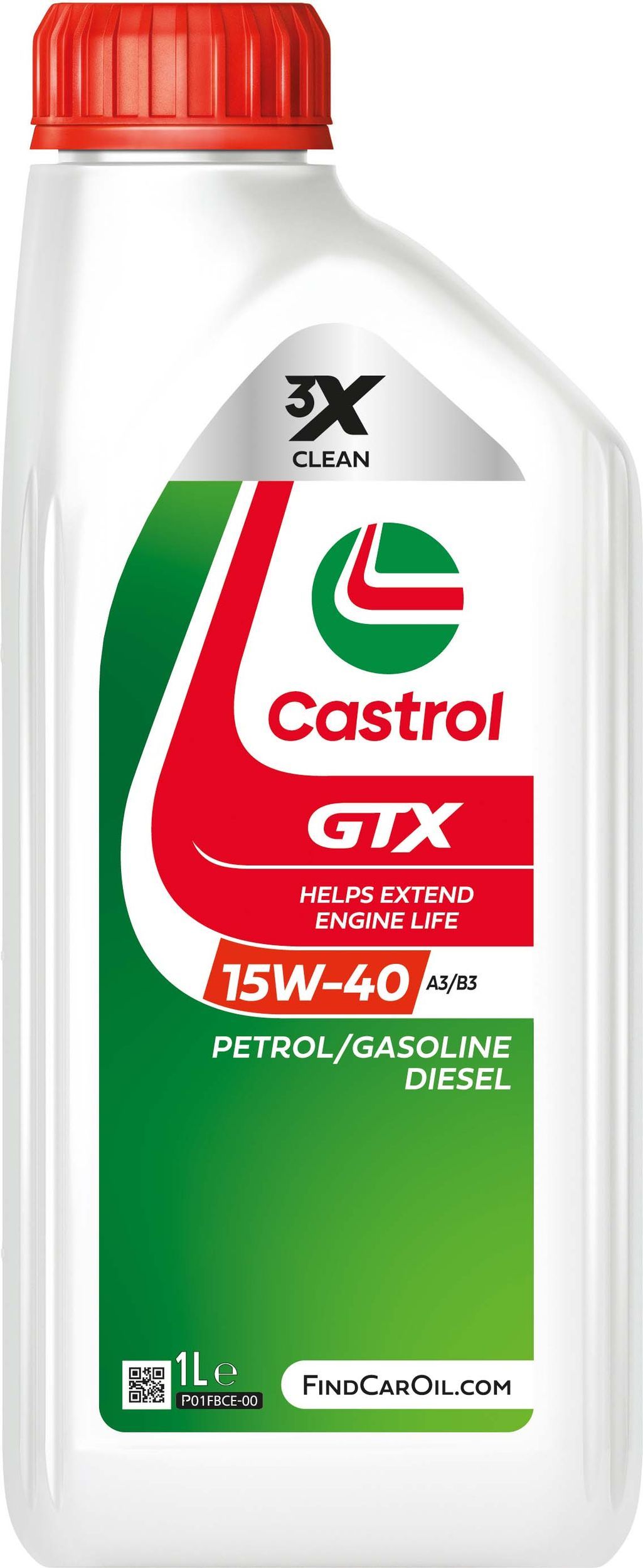 CASTROL 15F627 - Motor&ouml;l GTX 15W-40 A3/B3