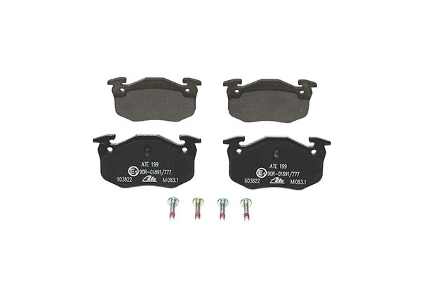 Brake Pad Set, disc brake 13.0460-3822.2