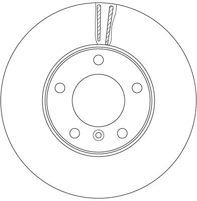 TRW BRAKE DISC - TecDoc 2