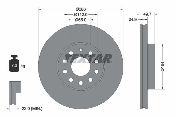 Brake Disc 92120805