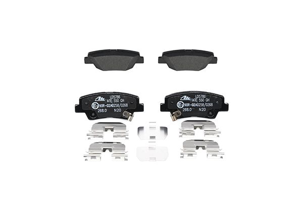 Brake Pad Set, disc brake 13.0470-5786.2