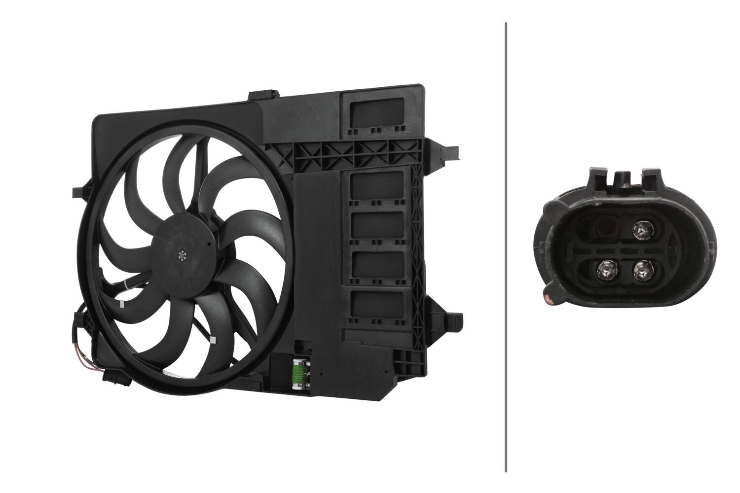 8EW 366 420-591 HELLA ventilátor, motorhűtés