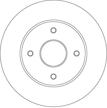 TRW BRAKE DISC - TecDoc 2