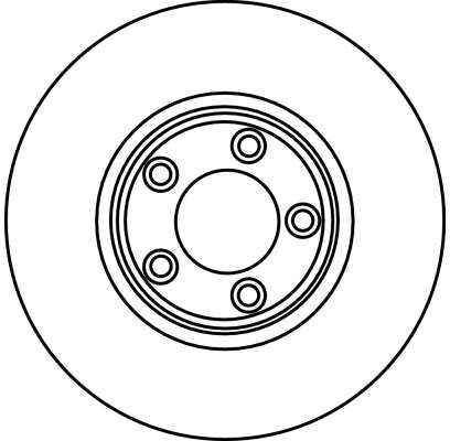 TRW BRAKE DISC - TWIN PACK - TecDoc 2