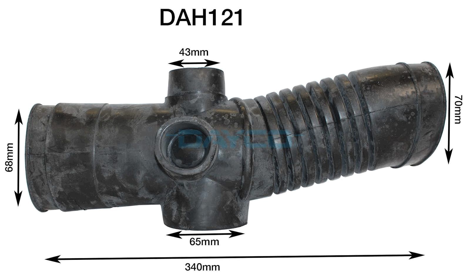 DAYCO AIR INTAKE HOSE TOYOTA - TecDoc Only
