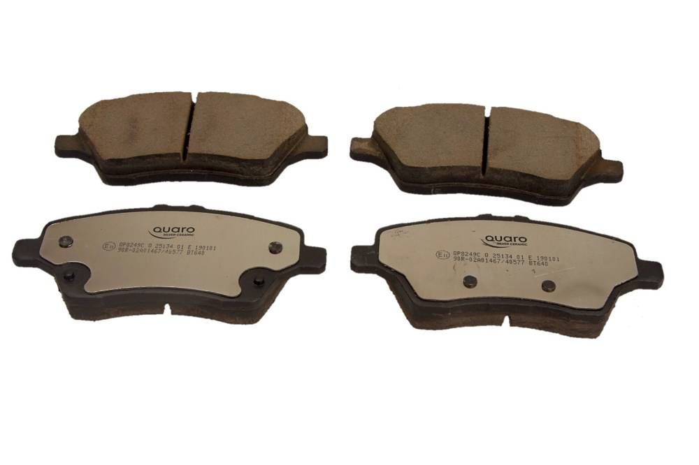 Bremsbelagsatz, Scheibenbremse