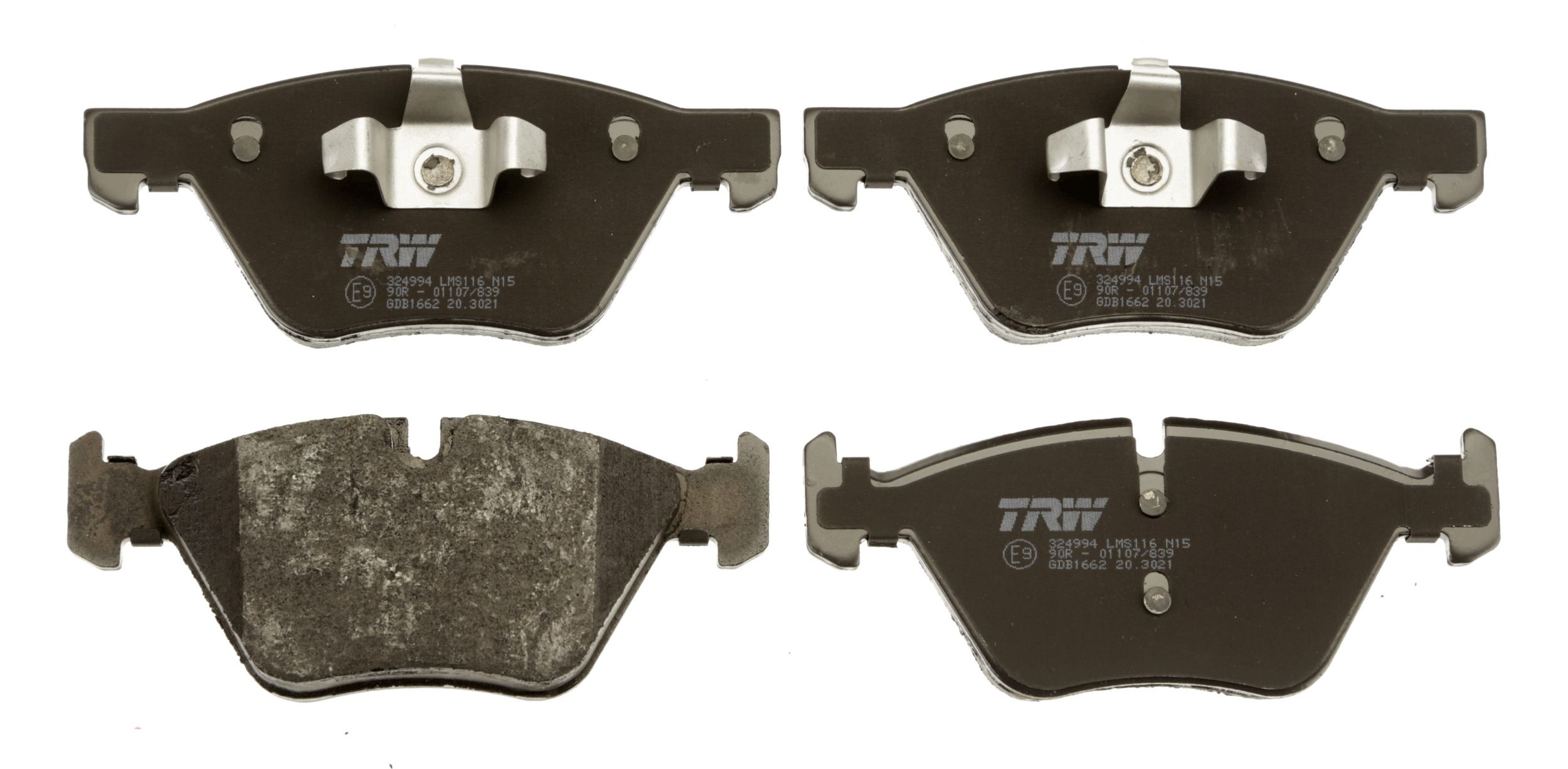 TRW DISC BRAKE PADS - TecDoc 2