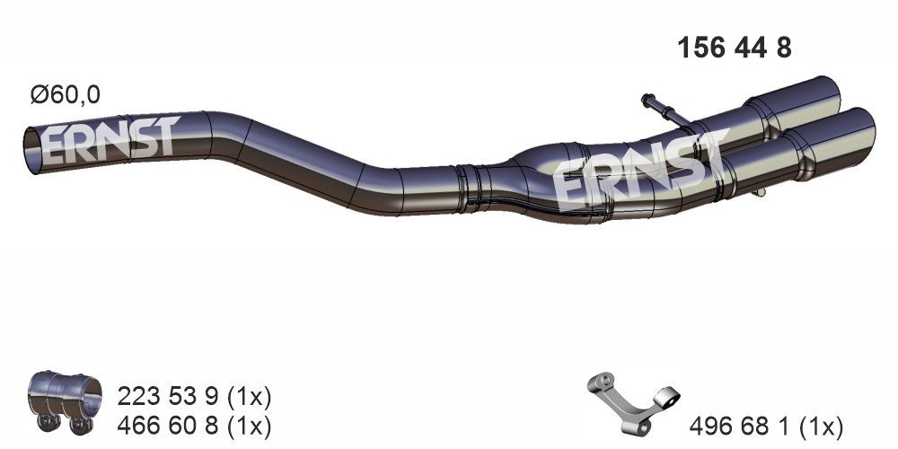 ERNST 156448 - Abgasrohr