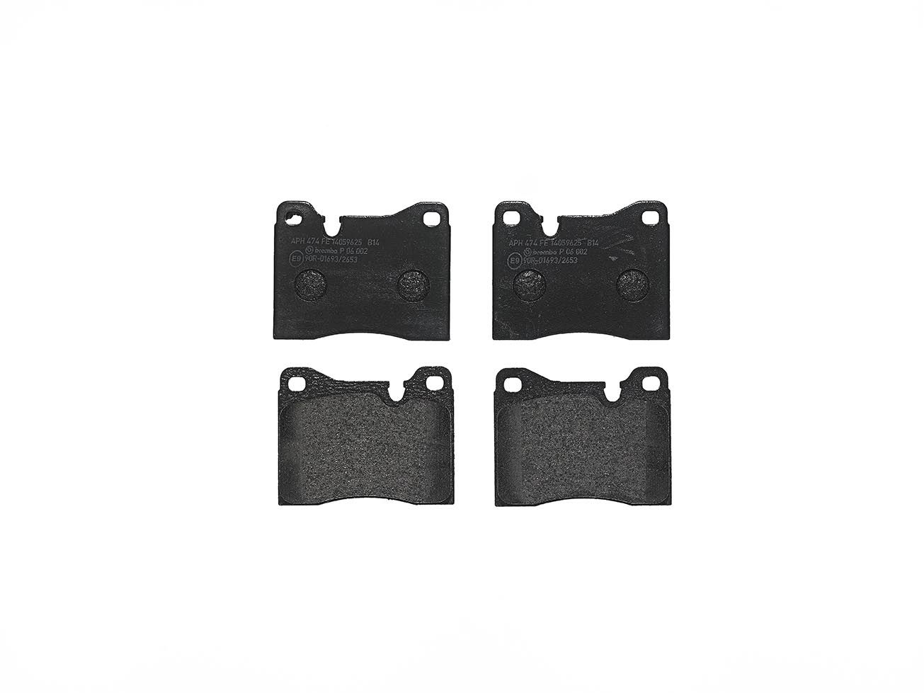 BREMBO P 06 002 - Bremsbelagsatz, Scheibenbremse PRIME LINE