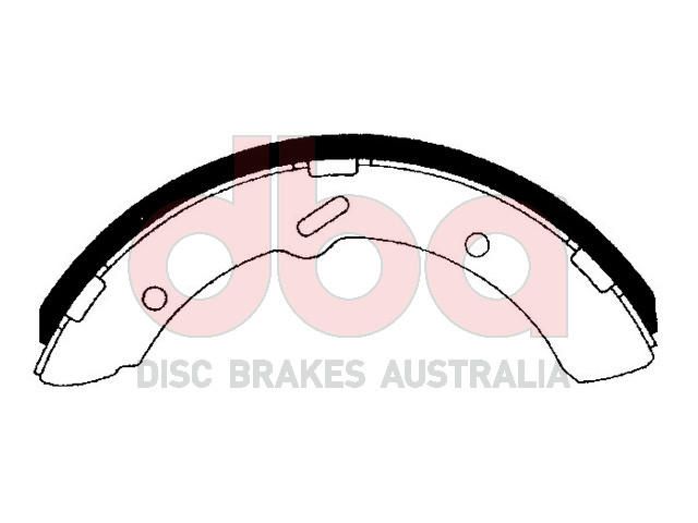 Street Series Brake Shoes [Mitsubishi Canter/Rose 1980-11 320mm] - TecDoc Only