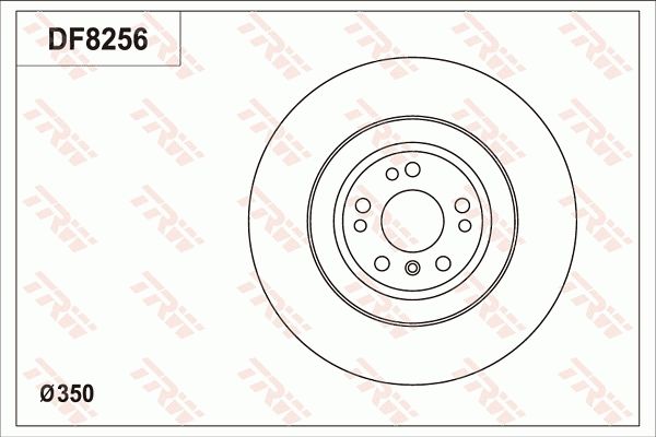 TRW BRAKE DISC - TecDoc Only