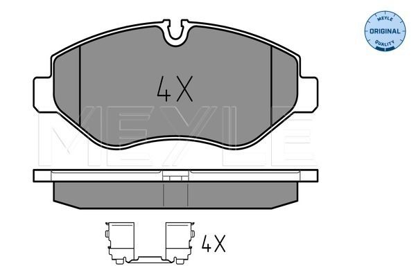 Brake Pad Set, disc brake 025 291 9220