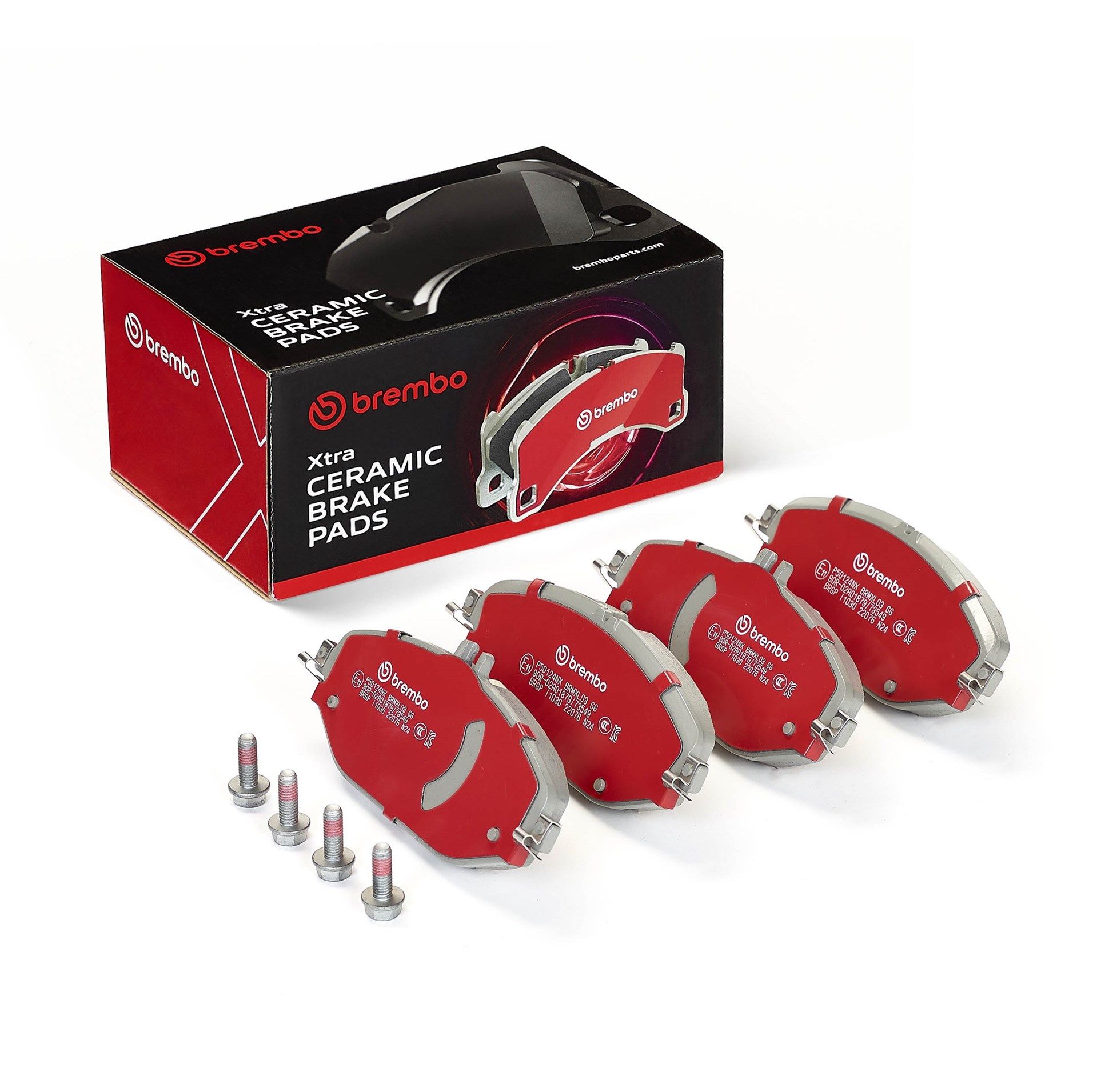 Brembo P50124NX Bremsbelagsatz, Scheibenbremse