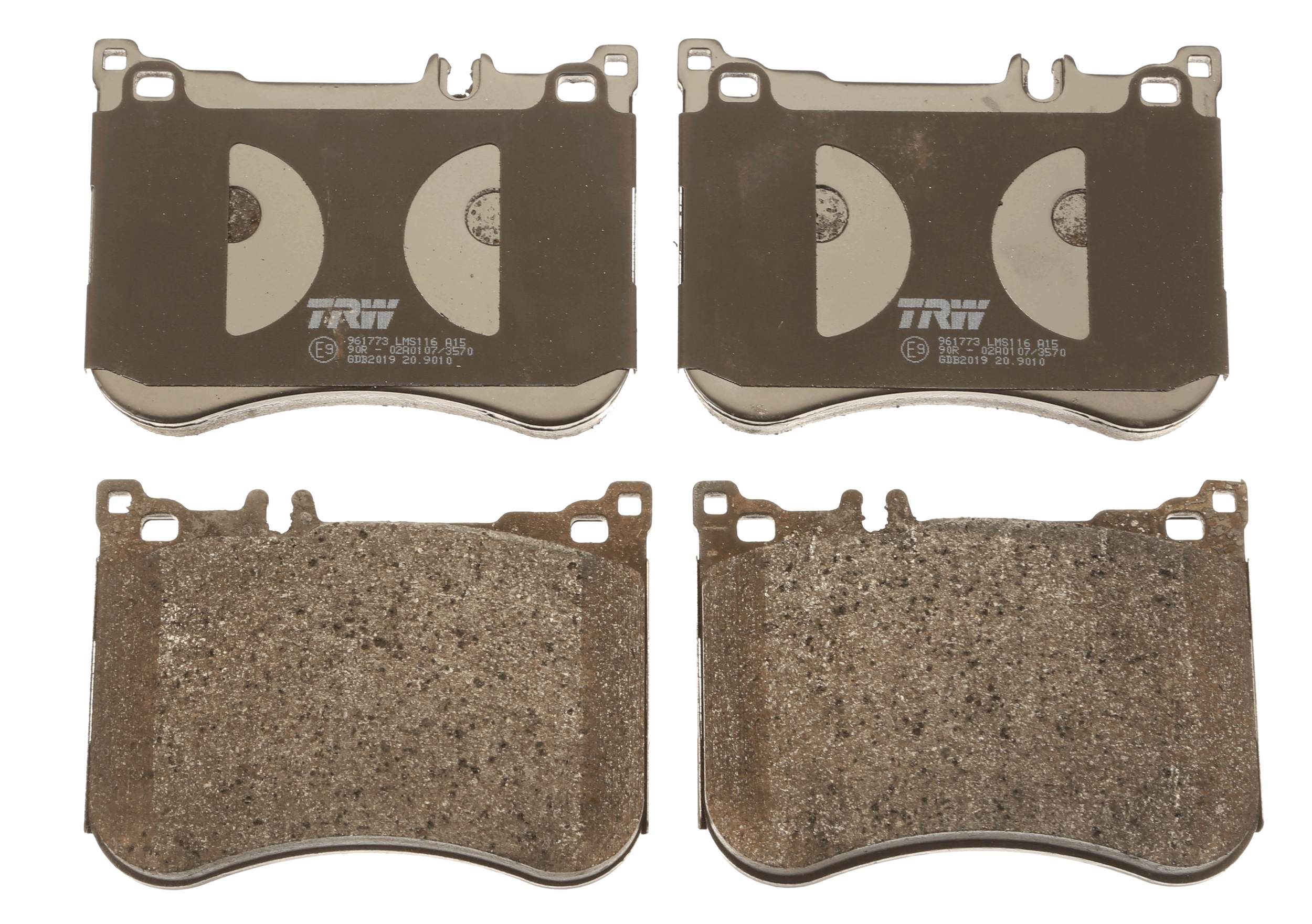 TRW DISC BRAKE PADS - TecDoc 2
