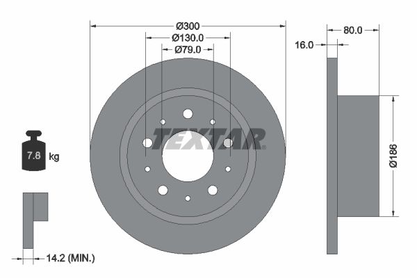 Brake Disc 92157600