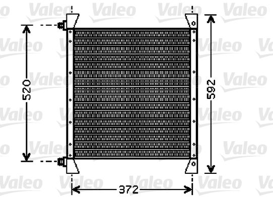 CONDENSEUR VOLVO FL6 - FS7 - FS10