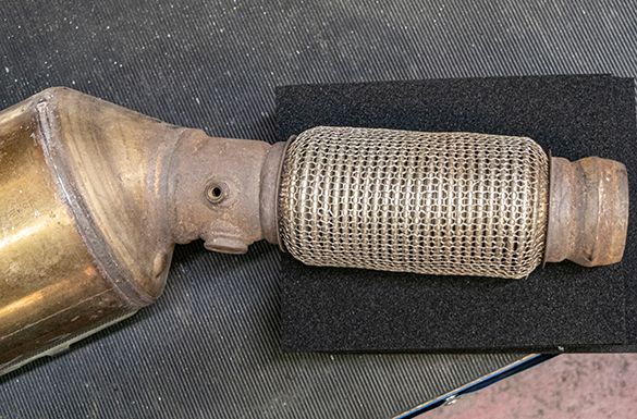 Flexrohr, Abgasanlage