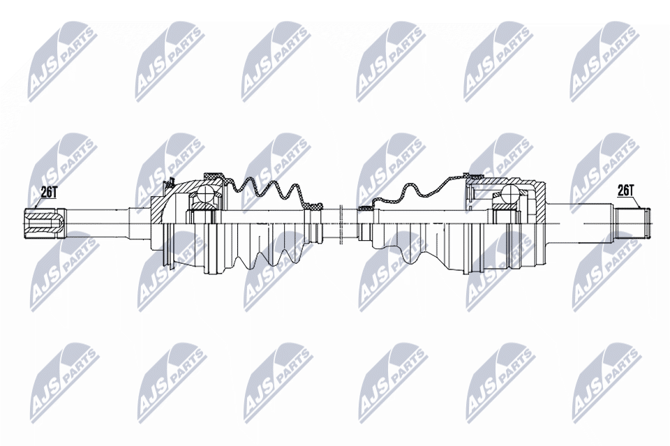 NTY NPW-SU-061 Antriebswelle