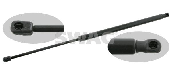 Gasfeder, Koffer-/Laderaum