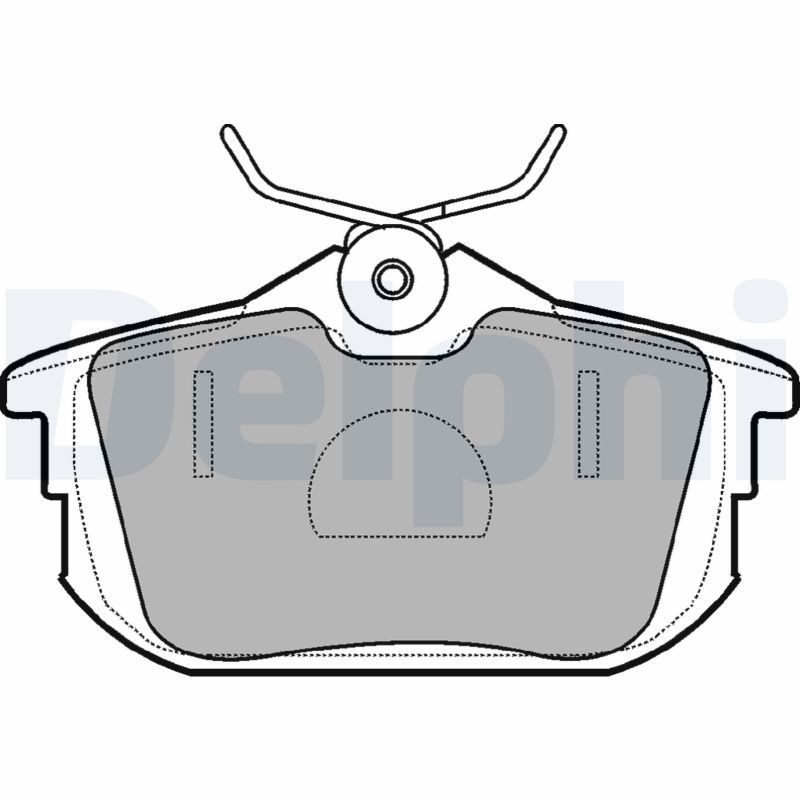 Brake Pad Set, disc brake LP1593