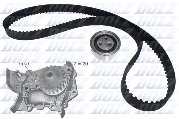 Water Pump & Timing Belt Kit KD116