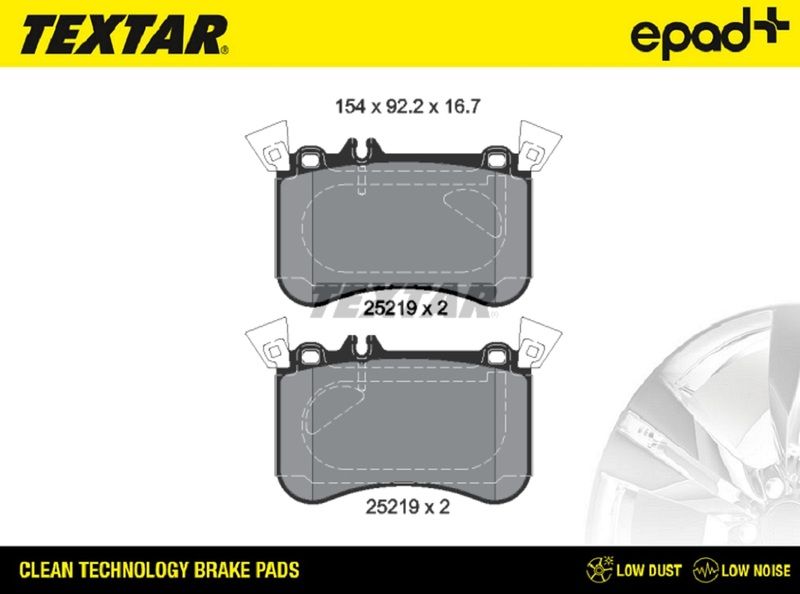 Juego de balatas de freno