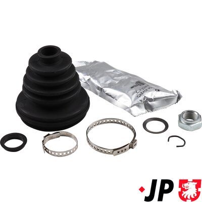 Faltenbalgsatz, Antriebswelle