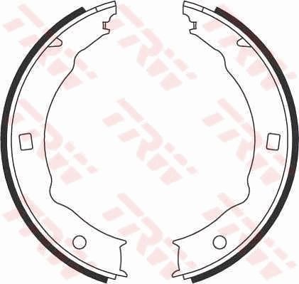 Brake Shoe Set, parking brake GS8683