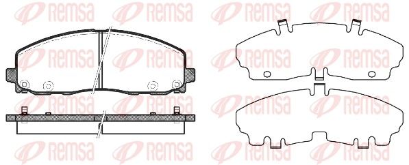 Premium Front Brake Pad Set Premium Front Brake Pad Set