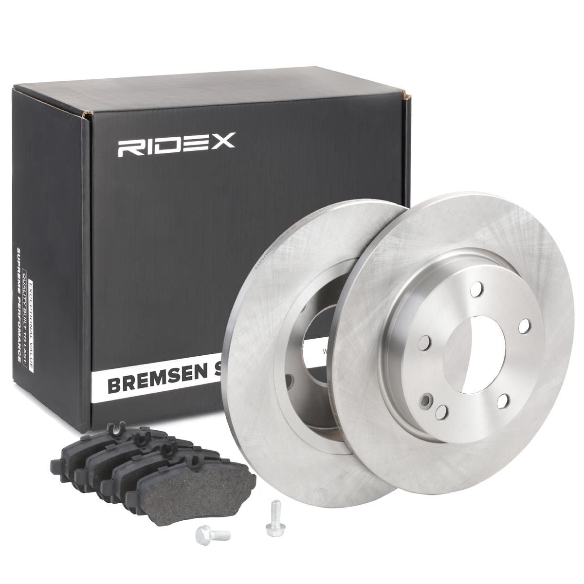 Remmenset, remschijf