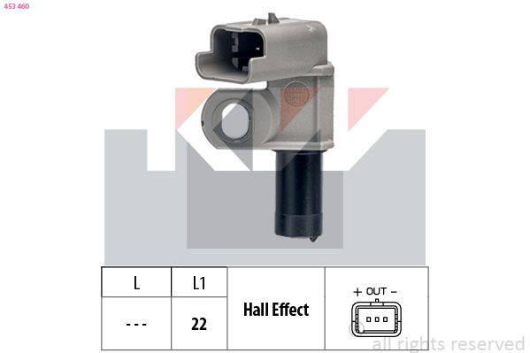 KW 453 460 - Sensor, Nockenwellenposition