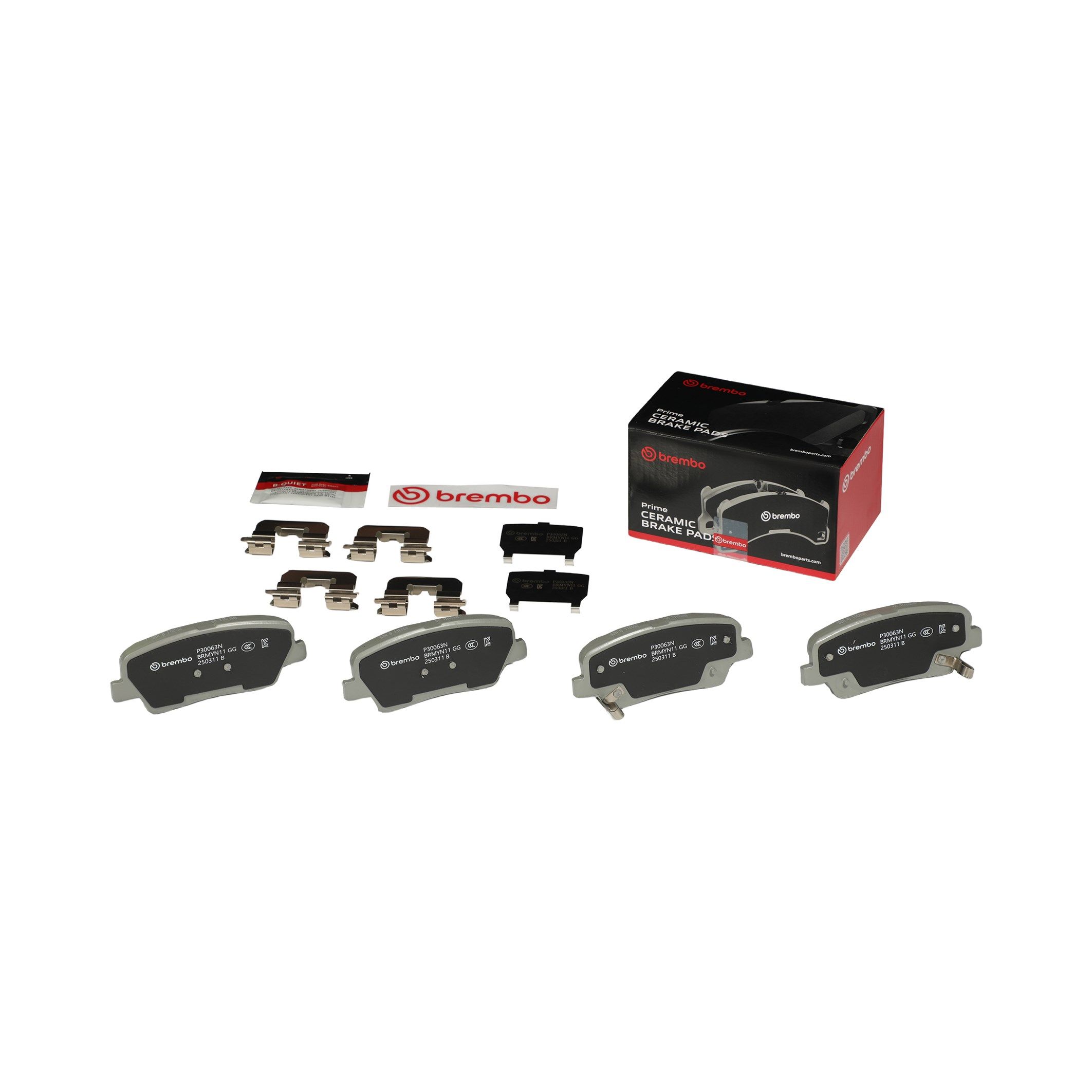 BREMBO DISC PAD -  HYUNDAI SANTA FE CM 09-13 (RR) - TecDoc 1